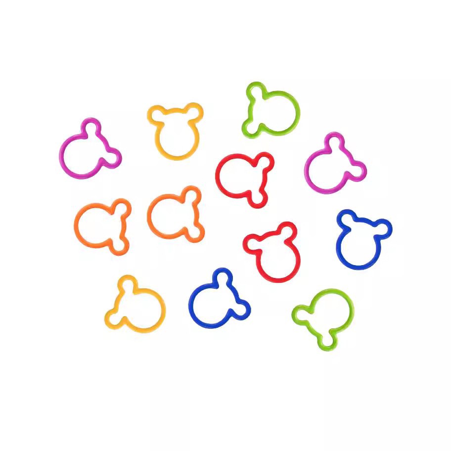 Mickey mixed color mark buckle