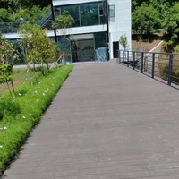 Tarima de Madera Compuesta WPC con Relieve 3D, Resistente al Agua y Ecológica, para Exteriores, Patios y Jardines Residenciales