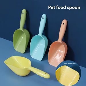 Pemberi makan mudah digunakan, peralatan memberi makan teman berbulu Anda, sekop kecil, Sendok makanan anjing & kucing hewan peliharaan untuk mangkuk - Product Image 2
