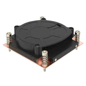 Turbofan 12V serveur dissipateur thermique équilibre <span class=keywords><strong>le</strong></span> radiateur silencieux de refroidissement 4 broches PWM dissipateur thermique en aluminium avec ventilateur - Product Image 4