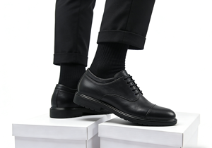 Chaussures pour hommes en gros : Baskets décontractées respirantes en cuir PU, chaussures de marche élégantes, chaussures habillées pour <span class=keywords><strong>mariage</strong></span> et affaires - Product Image 4