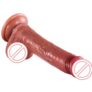 Dildo réaliste en silicone double densité, grand format, avec système KlicLok amovible, jouet pour adultes 100% étanche HXR-BJD-E024-1 - Product Image 3
