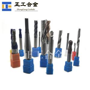 Personalización de flautas individuales/dos/<span class=keywords><strong>tres</strong></span>/múltiples, herramientas de corte de brocas rectas de carburo de tungsteno sinterizado, cortador de brocas de enrutador CNC - Product Image 1