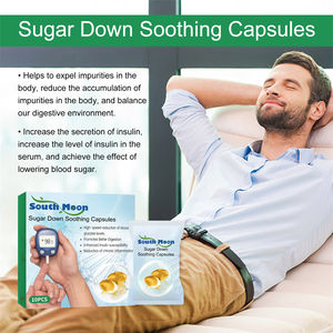 South Moon 10pcs Capsules apaisantes pour le sucre dans le sang réduisant la digestion Capsule favorisant - Product Image 3