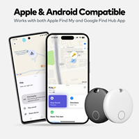 Dispositif de suivi GPS pour véhicules et bagages, étanche, batterie rechargeable, télécommande, sans abonnement, fonctionne avec Find My Smart Tag