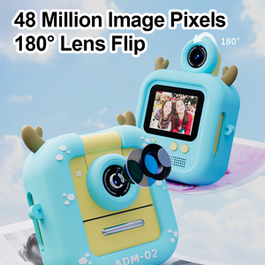Mini Cámara Infantil Linda M8 con Impresión Instantánea, Cabina de Fotos para Niños de 3 a 6 Años, Grabadora de Video HD con Soporte para MicroSD - Product Image 3