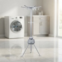Séchoir à linge automatique de voyage, portable, électrique, avec minuterie, pliable, ventilé, pour l'extérieur