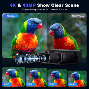 Binoculares con Visión Nocturna CZ080, Infrarrojos, Pantalla Grande HD, Cámara Digital, Visión Nocturna Infrarroja - Product Image 6