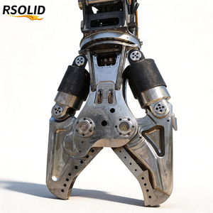 Cizalla Hidráulica de Doble Cilindro para Excavadora Rsoliddiesel, Accesorio para Desguace de Chatarra y Desmontaje de Vehículos 360 °   Rotación - Product Image 1