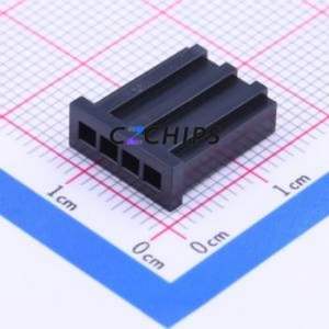 280359 Housing (Wire-to-Board / Wire-to-Wire) P=2.54mm Connector ( Jack Structure: 1x4P )( Pitch: 2.54mm )( Number of Rows: 1 ) - Product Image 2