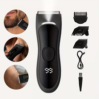 Nouvel Épilateur Électrique Multifonctionnel pour Hommes à Lame Céramique, pour Poils Pubiens, Axillaires et Corps Entier, Tondeuse de Barbier Transfrontalière