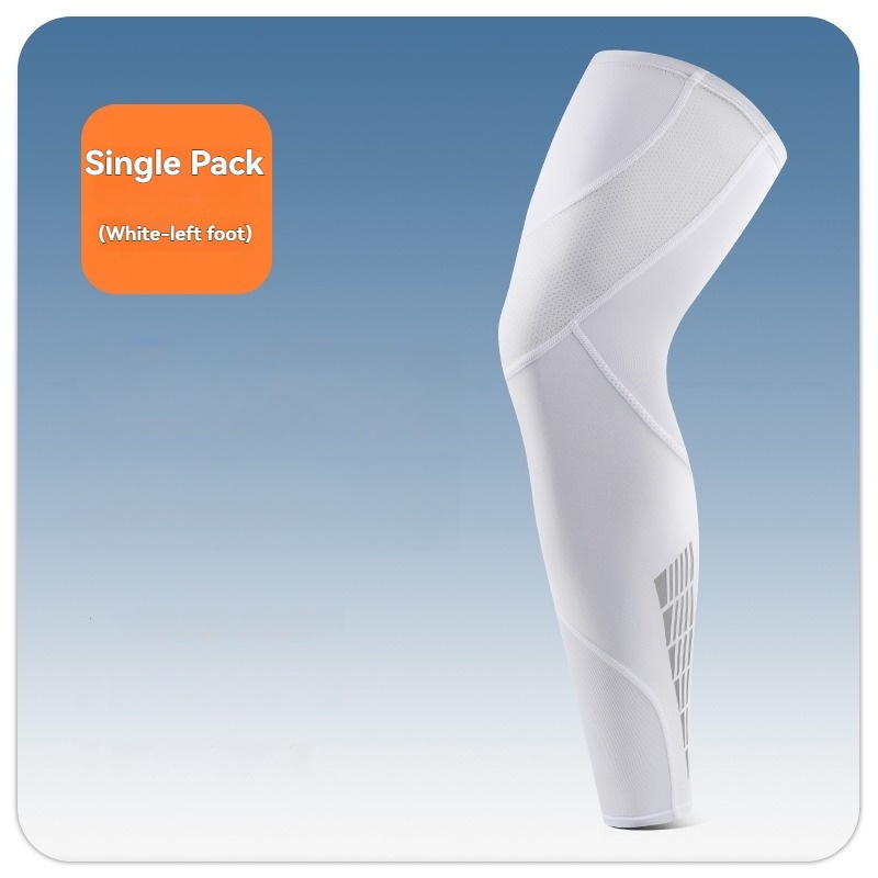 Pierna izquierda blanca