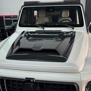 W464 W463 Retrofit Upgrade G63 G500 G400 G450 Modified Dry Carbon Fiber Black Hood for Mercedes-Benz G Class - Product Image 1