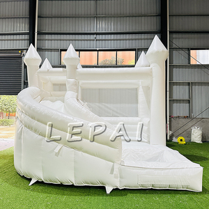 Bán Hot <span class=keywords><strong>bouncy</strong></span> lâu đài 18 OZ PVC nhà bị trả lại với slide và hồ bơi khô và ướt <span class=keywords><strong>Inflatable</strong></span> Bouncer cho bán - Product Image 3