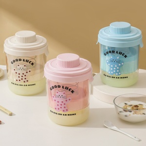 Affordable Quick <b>Yogurt</b> Strainer Kimchi Fermentation Vegetable Squeezer Structure Greek <b>Yogurt</b> <b>Maker</b> for Home Use Happy Family - Product Image 1