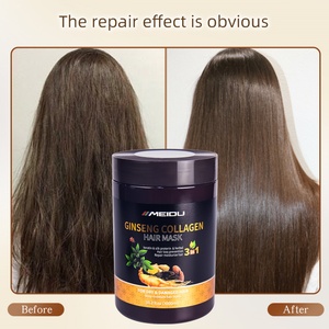 Productos para el Cuidado del Cabello con Queratina Orgánica al por Mayor OEM, Tratamiento Hidratante, Reparación de Daños, Mascarilla Capilar con Argán, Colágeno y Ginseng MEIDU - Product Image 5