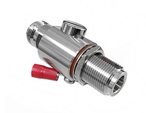 Pararrayos N hembra a N hembra mamparo Coaxial WiFi Protector contra sobretensiones con tubo de gas de 90/230 V 50 Ohm DC-6G - Product Image 4
