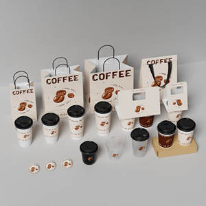 Bolsas de Papel Kraft Biodegradables con Relieve para Restaurantes, Bolsas de Comida Rápida para Llevar - Product Image 3