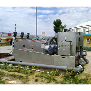 SS 304 24 giờ tự động bùn <span class=keywords><strong>dewatering</strong></span> Máy Vít Báo Chí cho xử lý nước thải giá - Product Image 6