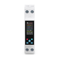 Interrupteur intelligent WiFi TUYA certifié CE 1-50A 220V Protection contre les surcharges et les courts-circuits Compteur d'électricité sans fil Miniature