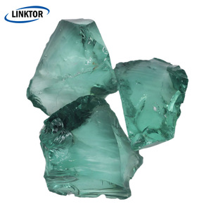 Bloc de <span class=keywords><strong>verre</strong></span> coloré irrégulier de vente chaude grandes roches de <span class=keywords><strong>verre</strong></span> de scories pour <span class=keywords><strong>la</strong></span> décoration de paysage de jardin - Product Image 1