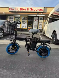 Vélo électrique <span class=keywords><strong>pliant</strong></span> cadre en acier 24 vitesses USB téléphone charge 72V 400W >50 km/h US entrepôt livraison gratuite vélo de ville adulte - Product Image 3