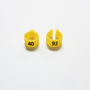 Nhẫn chân chim bồ câu tùy chỉnh, vòng đeo chân chim, thiết bị theo dõi chim, nhẫn chân chim đua, thẻ nhựa, nhẹ, bền, trọng lượng 0.3g - Product Image 4