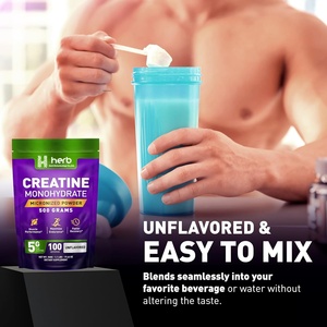 Sabor a café Creatina Monohidrato Polvo Adulto 500g Hombres Mujeres L-Taurina Vitamina B12 Betaína L-Citrulina Mejora los deportes - Product Image 4