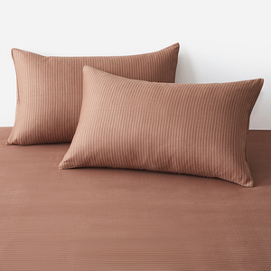 Set di <span class=keywords><strong>Lenzuola</strong></span> e Federe in Microfibra con Motivo Semplice Stile Caffè, 100% Poliestere, per la Casa - Product Image 6