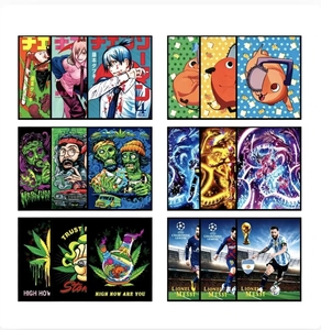 Livraison rapide, affiche 3D <span class=keywords><strong>lenticulaire</strong></span> en plastique haute <span class=keywords><strong>définition</strong></span> 30x40cm |   Art des personnages d'anime japonais |   Décoration murale pour le bureau à domicile - Product Image 6