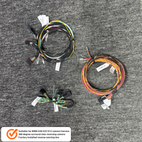 Kit de système de détection de radar, d'avertissement de sortie de voie et de surveillance d'angle mort pour BMW G30 G32 G12, avec caméra de recul et faisceau de câblage