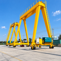 Pont roulant à double poutre de 200 tonnes, portée 10,5-28,5 m, palan à double vitesse pour atelier