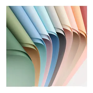 Оптовая продажа 20 листов/мешок Корейский букет цветов оберточная бумага Роскошная оберточная бумага для букета