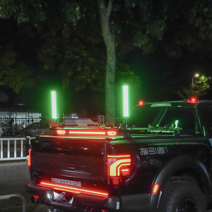 Lampe d'avertissement LED RGB robuste de 3 et 4 pieds, type fouet, spirale, à couleurs changeantes, pour UTV RZR Can-Am - Product Image 3
