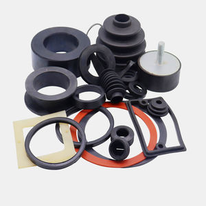 ชิ้นส่วนยางซิลิโคนรถยนต์ /nr/nbr/epdm สำหรับชิ้นส่วนแม่พิมพ์กระจกหน้ารถความแข็ง20 ~ 90ฝั่ง1ชิ้น MOQ กำหนดเอง - Product Image 5