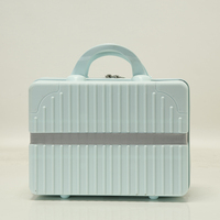 Usine Pas Cher 14 Pouces PP Portable Mini Bagages À La Mode Bonbons Motif Voyage Cosmétique Cas Doux Petit Cas Fermeture À Glissière