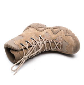 Bottes tactiques d'aventure en plein air TSB101 pour la randonnée et l'escalade, en daim respirant, anti-choc, respirantes et avec doublure intérieure en maille EVA douce - Product Image 5