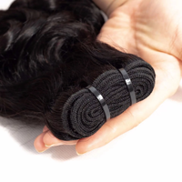 LONGFOR 100% Cheveux brésiliens bruts non traités 8A Fumi Curly 100% paquets de cheveux humains 10 "-22" doux et lisses pour les femmes