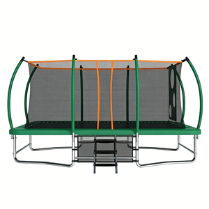 <span class=keywords><strong>Trampoline</strong></span> de haute qualité en gros, <span class=keywords><strong>trampoline</strong></span> d'extérieur avec filet et <span class=keywords><strong>barre</strong></span> d'équilibre - Product Image 1