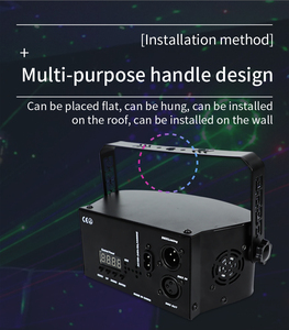 Chuyên nghiệp đèn Disco cho Đảng 15 mắt led laser phân kỳ di chuyển chùm đèn RGB Laser sân khấu Led Strobe ánh sáng - Product Image 6