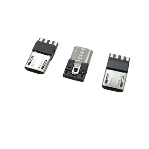 工厂高品质 5Pin 4Pin 男性微型 USB 连接器
