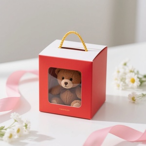 Tùy chỉnh thiết kế miễn phí mẫu hộp carton sóng tùy chỉnh Touchable sản phẩm đồ chơi bao bì các tông vận chuyển hộp với cửa sổ - Product Image 1