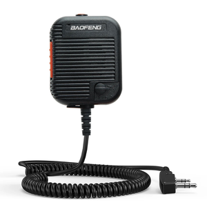 Baofeng <strong>AR</strong>-152 Walkie Talkie Microphone <strong>Speaker</strong> Tactical Two Way Radio UV-5R UV-82 BF-888S Headset Mic Wireless Radio Microphone - Product Image 1