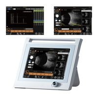 Échographe ophtalmique portable ICEN IN-RW1000 A/B Scan, biométrie oculaire précise avec garantie d'un an, construction en métal et acier