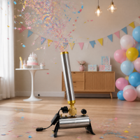 Vente en gros de poudre de confettis en aérosol Télécommande électronique Révélation du sexe Feux d'artifice extérieurs Fête de mariage Fête de remise des diplômes