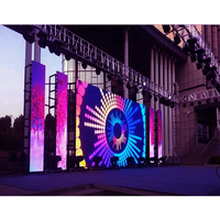 Mur vidéo LED de fond de scène géant extérieur P2.6 P2.9 P3.91 P4.81 Écran d'affichage LED de location avec épissure sans couture