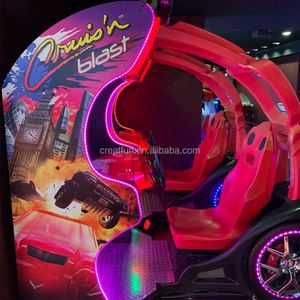เครื่องเกมอาร์เคดจำลองการขับรถแข่งสุดหรู พร้อมหน้าจอ LCD ขนาด 42 นิ้ว สำหรับผู้เล่น 1 คน - Product Image 4