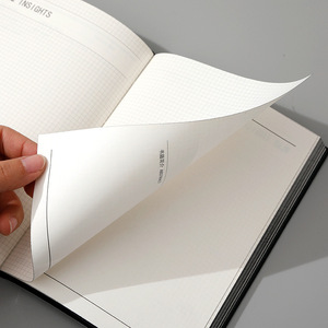 2022 cá nhân Logo thiết kế mới in ấn PU da Tạp Chí máy tính xách tay A5 bìa cứng Tạp Chí - Product Image 5