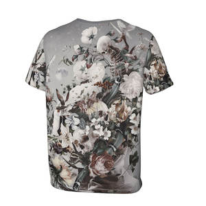 Camiseta personalizada con estampado de sublimación para hombre, nueva moda, cuello redondo de poliéster 100%, diseño largo - Product Image 4