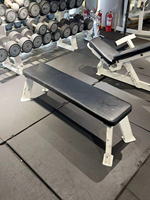 ST-8047 Banc plat de musculation pour salle de sport, équipement de fitness